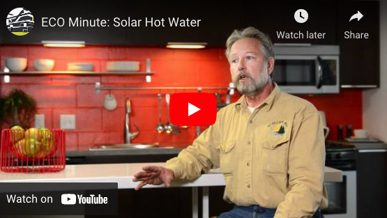 ECO Minute: Solar Hot Water